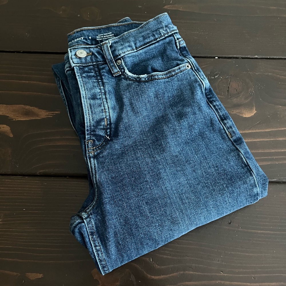 Old navy Sky high Strait Jeans